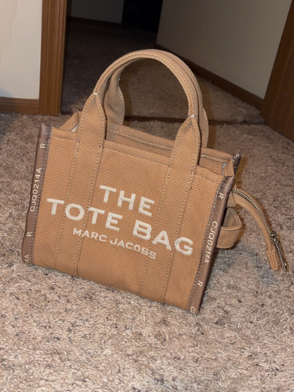 Small Marc Jacob’s Jacquard Tote Bag